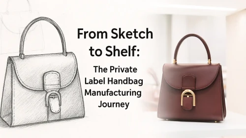 From Sketch to Shelf: The Private Label Handbag Manufacturing Journey