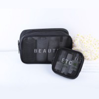 Korean Creative Multifunctional Portable Storage Organizer Large Small Sizes Letter for Toiletry Bag Zipper for Travel