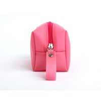 New Mini Portable PVC Cosmetic Bag Fashionable Candy-Colored Storage for Toiletry Bag with Zipper Closure Direct Manufa