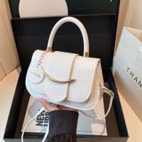 2025 Summer New Fashion Crossbody Shoulder Underarm Bag Solid Color Retro Texture Large Capacity Zip Winter Autumn Spri