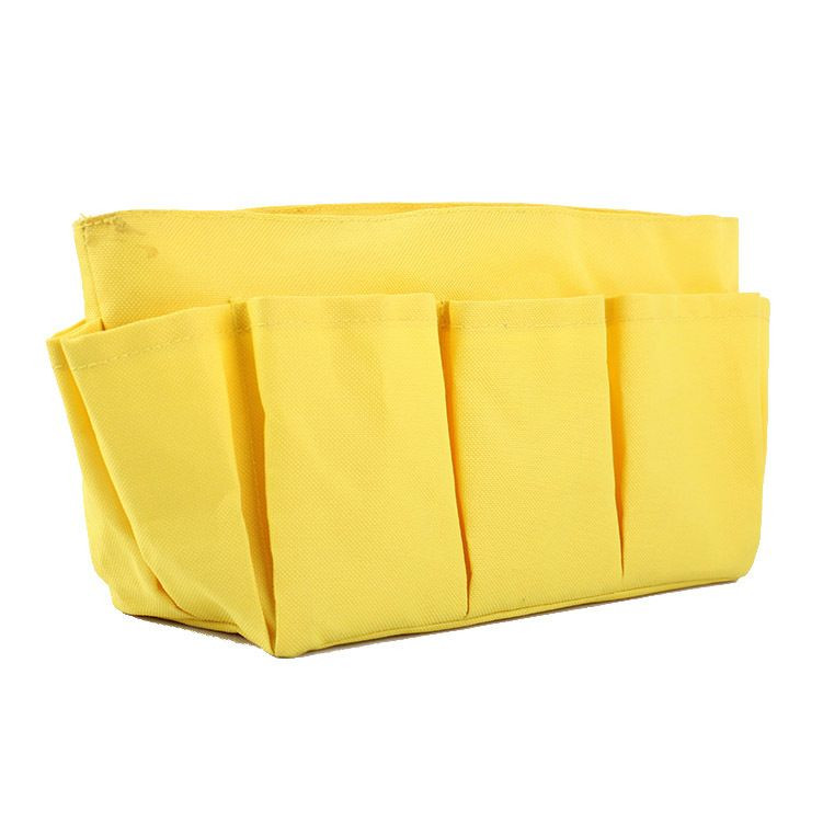 Factory Direct Pure Color Oxford Cloth Multifunctional Travel Storage Bag Zipper Custom Logo Portable Medium Cosmetic B