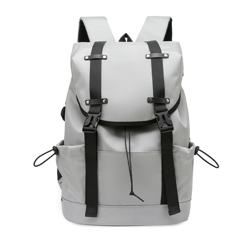 Trendy Waterproof Casual Laptop Backpack for Men Women Cross-Border Outdoor Fashion Polyester for College Students Trav