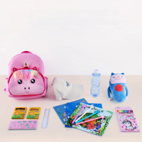 Airlines Inflight Wash Bag Customizable Cartoon-style Kindergarten Backpack - Personalized Early Education Training Sch