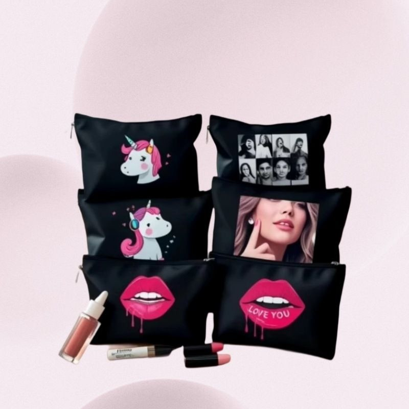 InflightWomens Multi-functional Waterproof Makeup Bag for Amazon Cross-border. Embroidered Storage Student Stationery