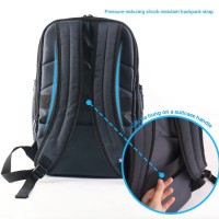 Custom 17 Inch Laptop Backpack Minimalist Design Waterproof Oxford Material USB Charger Shoe Compartment Travel-friendl