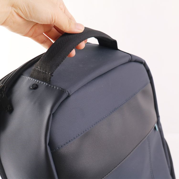 Custom 17 Inch Laptop Backpack Minimalist Design Waterproof Oxford Material USB Charger Shoe Compartment Travel-friendl