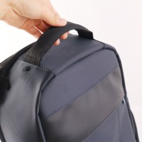 Custom 17 Inch Laptop Backpack Minimalist Design Waterproof Oxford Material USB Charger Shoe Compartment Travel-friendl