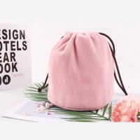 Customizable Logo Velvet Drawstring Pouch for Lipstick Jewelry Cosmetics-Small Gift Bags