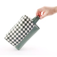 Hot-Selling Eco-Friendly Quilted Portable Travel for Toiletry Bag Large Capacity Handheld Makeup Skincare Cosmetic Fash
