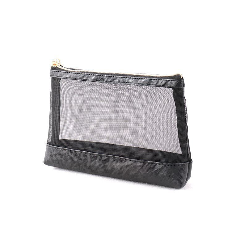 Womens Multifunctional Portable Cosmetic for Toiletry Storage Bag Cross-Border Splicing Design Open Hand-Held Travel A