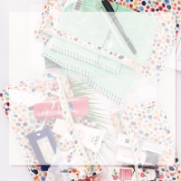 Manufacturers Floral PVC Multifunctional Zipper Storage Bag Toiletry & Document Organizer with Spliced Printed Sewn De