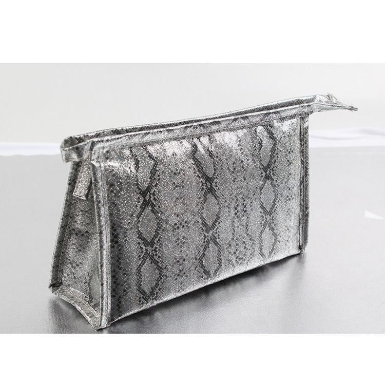 Large Capacity Womens Multifunctional PVC Cosmetic Bag Simple Portable Waterproof Makeup Organizer Grete Glitter for T
