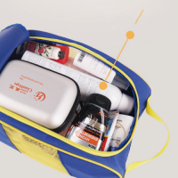 Manufacturer-Supplied Korean Portable Shoe Storage Bag Waterproof Travel Shoe Bag Zipper Contrast Color Made Durable Po