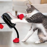 Innovative Interactive Mini Boxing Punching Cat Bag Toy PP Material Cat Toys for Kittens Style Pet Toys
