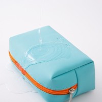 Womens High-End Makeup Organizer Bag Large Capacity New Leather Portable Clutch for Evening Cross-Border Durable Hangi