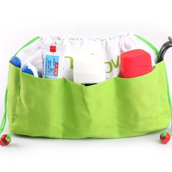 Manufacturers New Korean Style Large-Capacity Contrasting Color Cosmetic Bag Womens for Toiletry Storage Travel Cosme