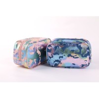 Korean Style Camouflage Cosmetic Case Fashionable Portable Storage Bag Simple Hand-Held Design Wholesale Supply Manufac