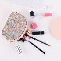 New Fashion Korean Style Womens PVC Bag Travel Storage for Toiletry Makeup Bag Zipper Closure Manufacturer