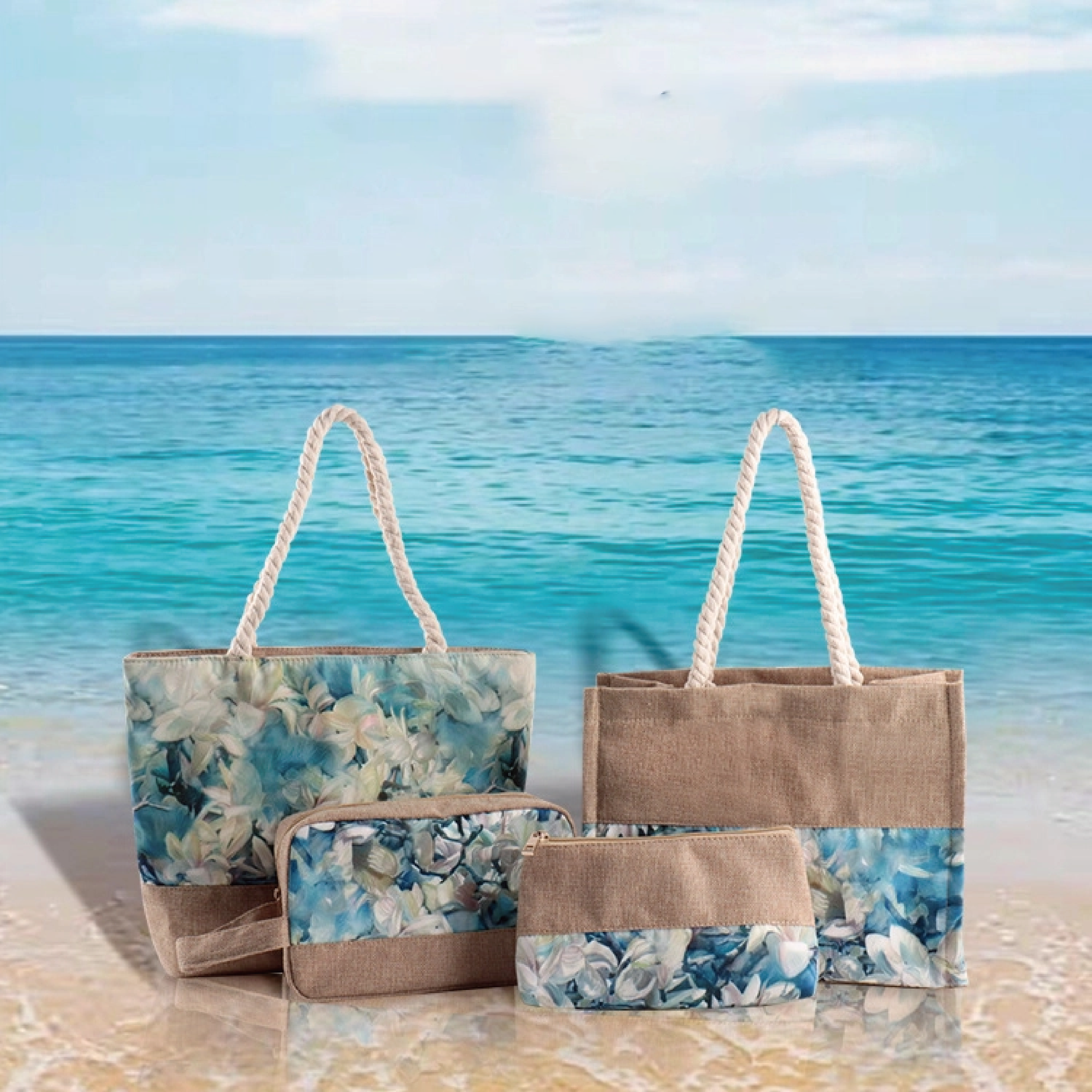 Airlines Inflight Wash Bag Womens Fashionable Large-capacity Anti-microbial Shoulder Crossbody Bag