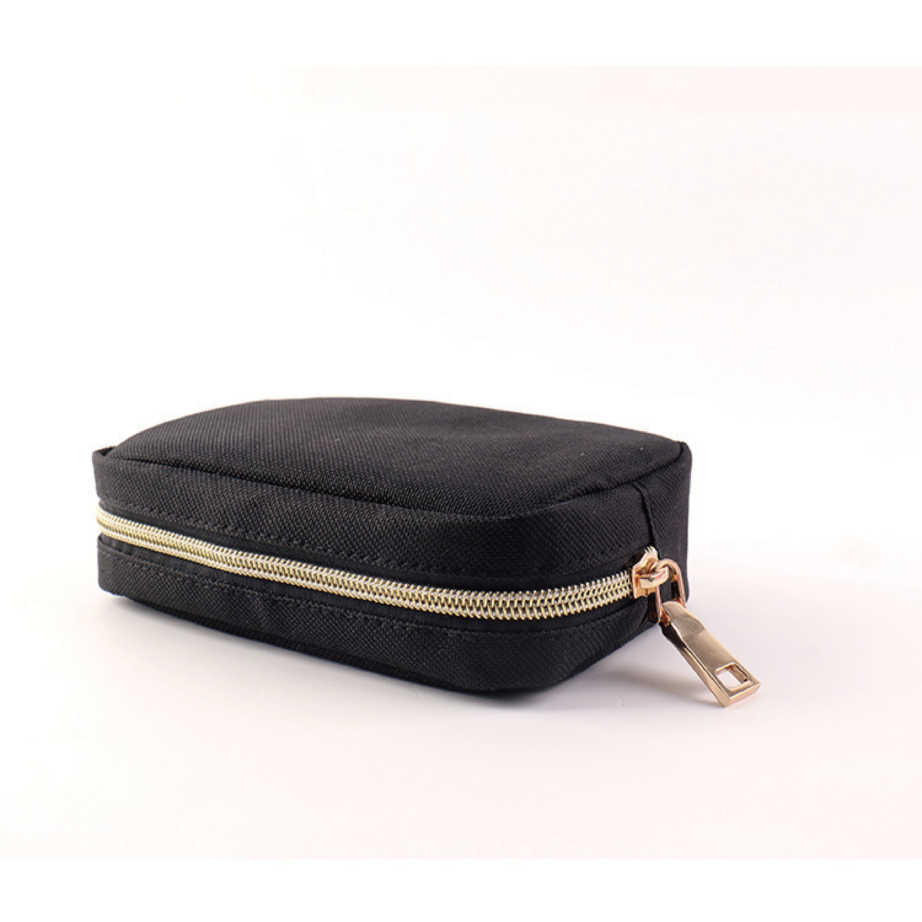 Wholesale Popular Cloth Cosmetic Bag Zipper Closure New Cute Square Travel Toiletry Storage Hand-Held Portable Waterpro