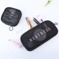 Korean Creative Multifunctional Portable Storage Organizer Large Small Sizes Letter for Toiletry Bag Zipper for Travel