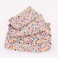 Manufacturers Floral PVC Multifunctional Zipper Storage Bag Toiletry & Document Organizer with Spliced Printed Sewn De