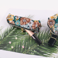 Korean Style Printed Portable Polyester Cosmetic Bag for Girls Makeup Classification Cosmetics Bag Zipper Manufactured