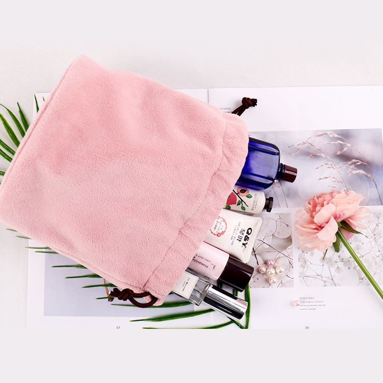 Customizable Logo Velvet Drawstring Pouch for Lipstick Jewelry Cosmetics-Small Gift Bags